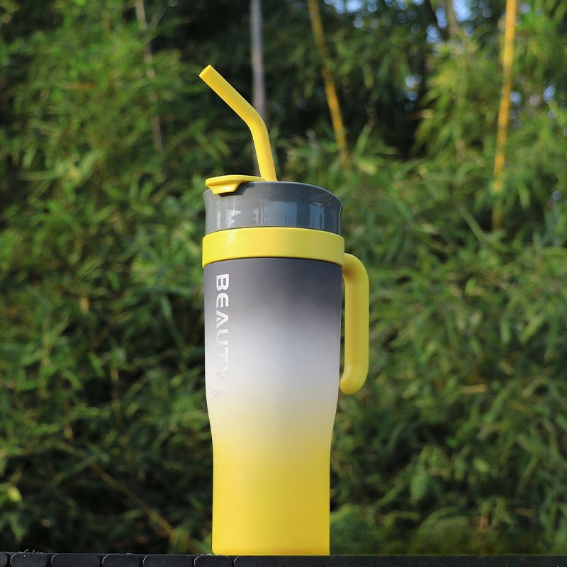 Multi-color Car Cup Ice Master Plastic Water Cup, a Large-capacity Cup Suitable for Sports and Outdoor Use, for Both Men and Women