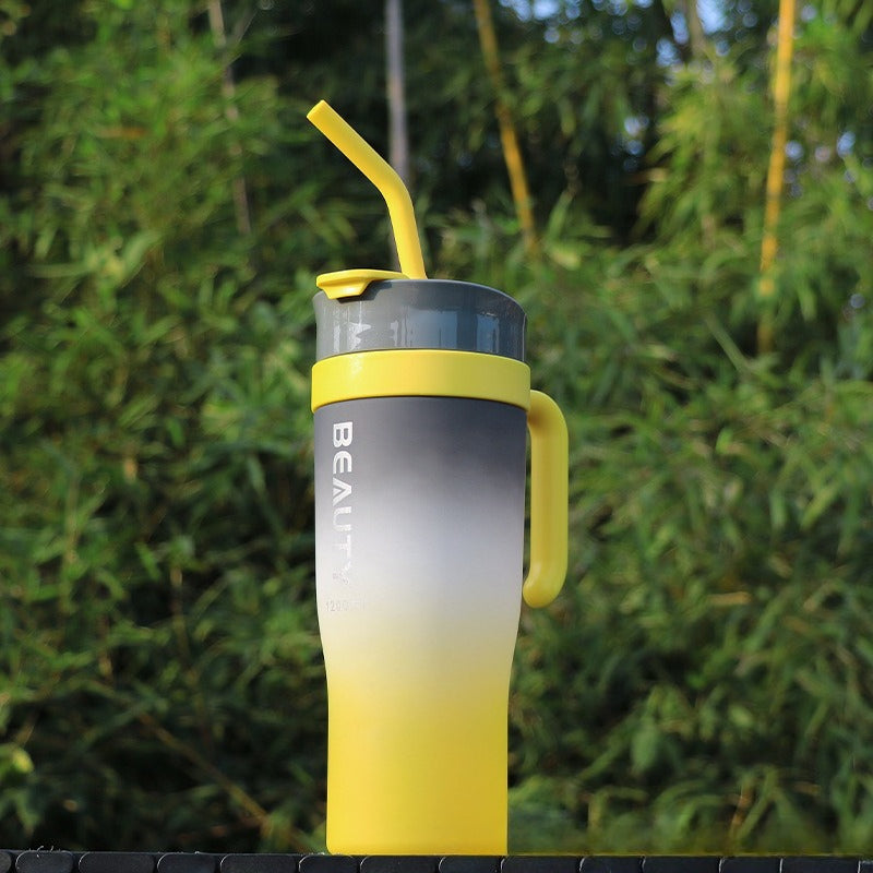 Multi-color Car Cup Ice Master Plastic Water Cup, a Large-capacity Cup Suitable for Sports and Outdoor Use, for Both Men and Women