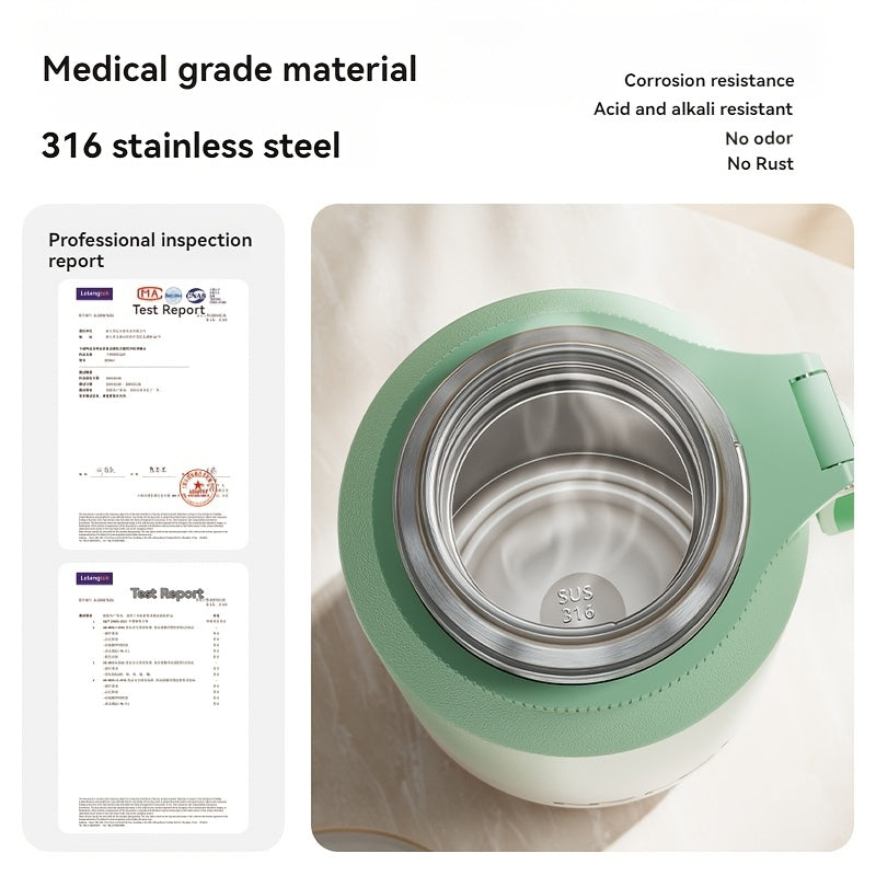 Insulated Tumbler with Lid, 24-Hour Hot & Cold Retention, Portable Handle and Cup Cover for Outdoor Use\u002FCamping