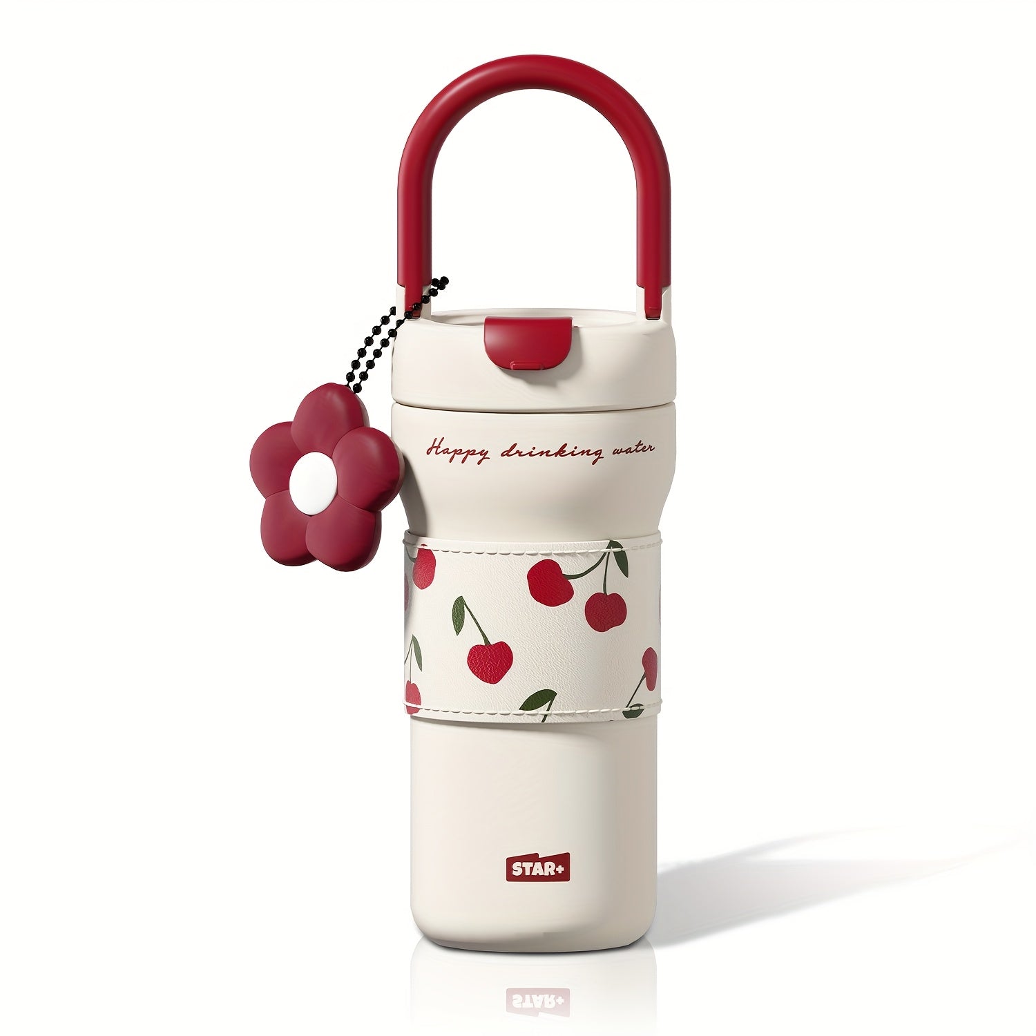 24-Ounce Stainless Steel Tumbler Featuring a Lid And Straw, Insulated Water Bottle Designed to Prevent Leaks for Both Cold And Hot Beverages, Portable Travel Coffee Cup for Ice, And a Reusable Hot Coffee Cup for Women