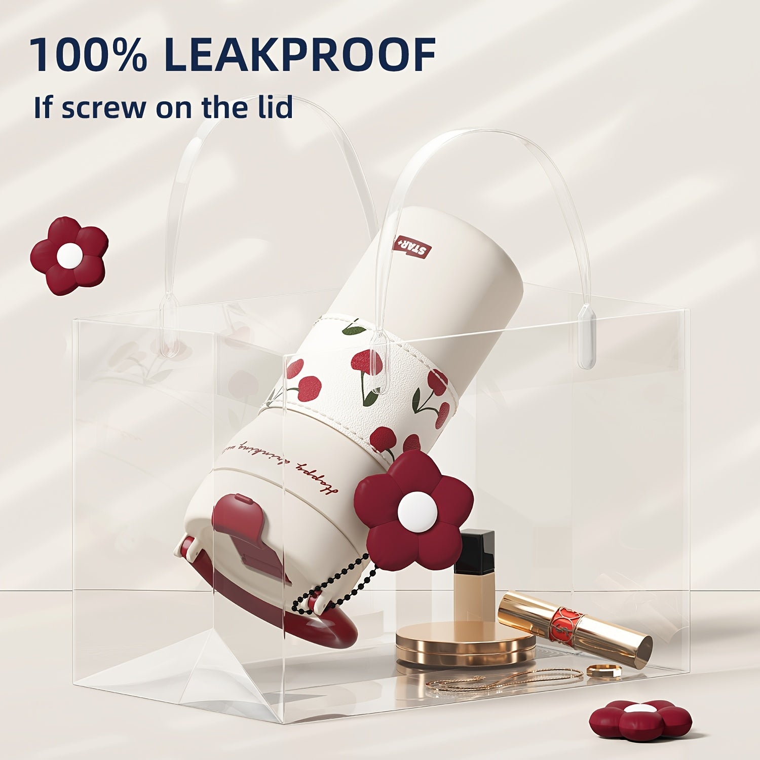 24-Ounce Stainless Steel Tumbler Featuring a Lid And Straw, Insulated Water Bottle Designed to Prevent Leaks for Both Cold And Hot Beverages, Portable Travel Coffee Cup for Ice, And a Reusable Hot Coffee Cup for Women