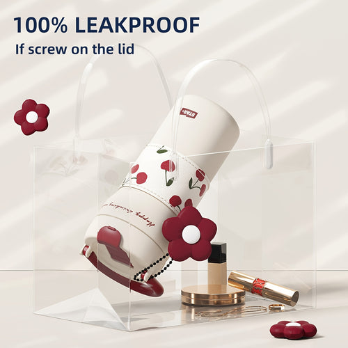 24-Ounce Stainless Steel Tumbler Featuring a Lid And Straw, Insulated Water Bottle Designed to Prevent Leaks for Both Cold And Hot Beverages, Portable Travel Coffee Cup for Ice, And a Reusable Hot Coffee Cup for Women