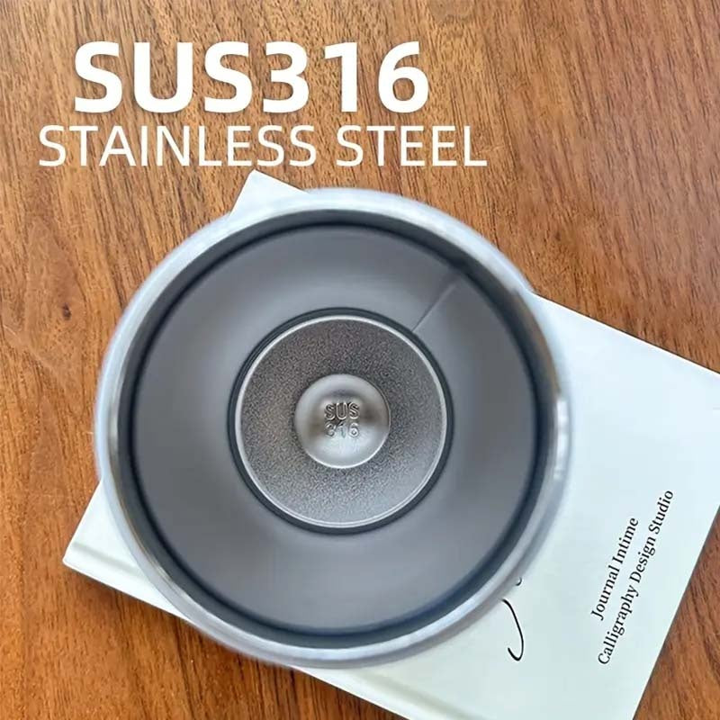 18oz Stainless Steel Cup, High Quality Insulated Mug, Solid Color Travel Tumbler, Double-Wall Vacuum Water Bottle, Reusable Insulated Mug, Straw Insulated Bottle, Perfect Gift for Valentine's Day Christmas Thanksgiving, Ideal for Outdoor Activities