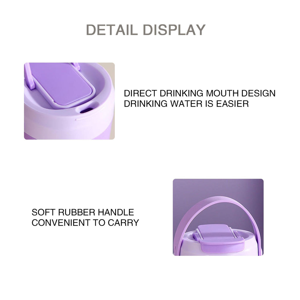 Capybara Water Bottle, Mug,, High-Value Tea Cup with Great Appearance, Large Capacity, Portable Travel Tumbler, Coffee Cup, Premium Water Bottle, Breakfast Cup, Milk Cup, Leak-Proof, Suitable for Car, Office, Camping, Home, Christmas